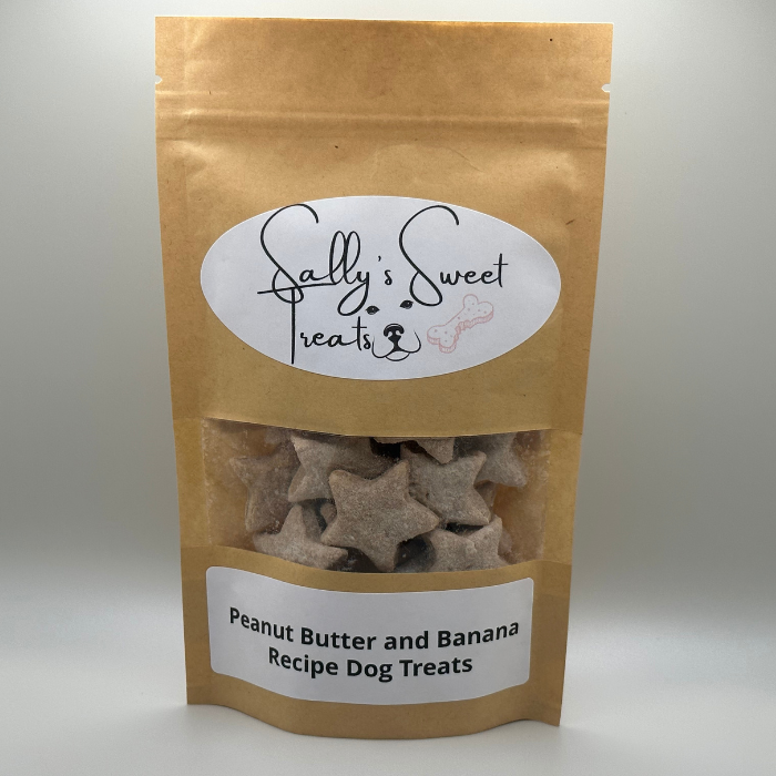 Peanut Butter and Banana Recipe Dog Treats
