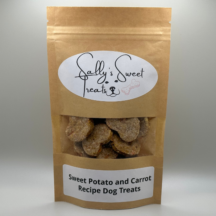 Sweet Potato and Carrot Recipe Dog Treats