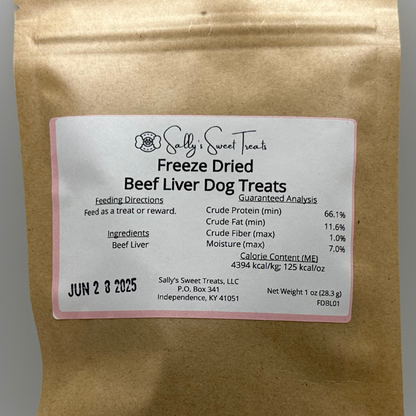 Freeze Dried Beef Liver