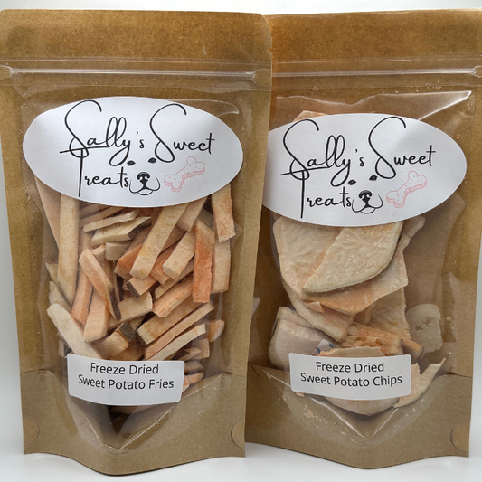 Freeze Dried Sweet Potato Chips or Fries